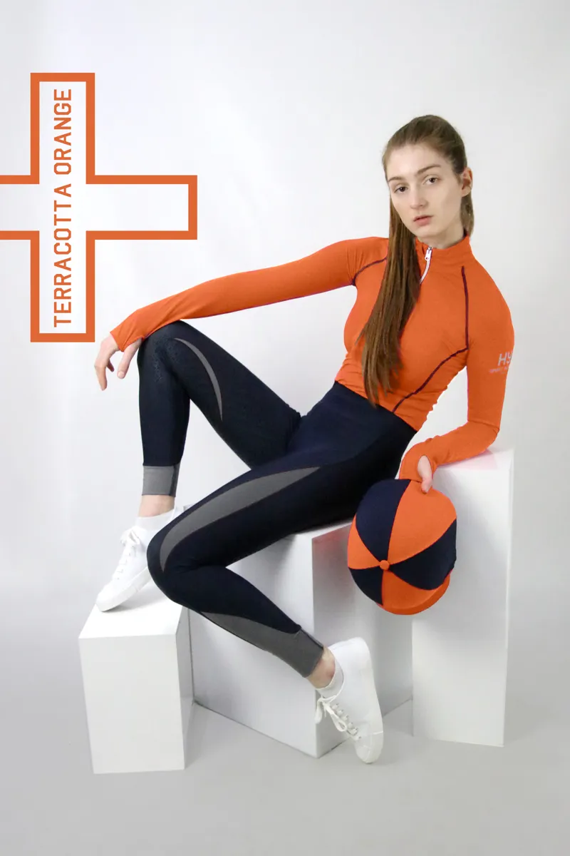 Hy Sport Active Base Layer - Terracotta Orange